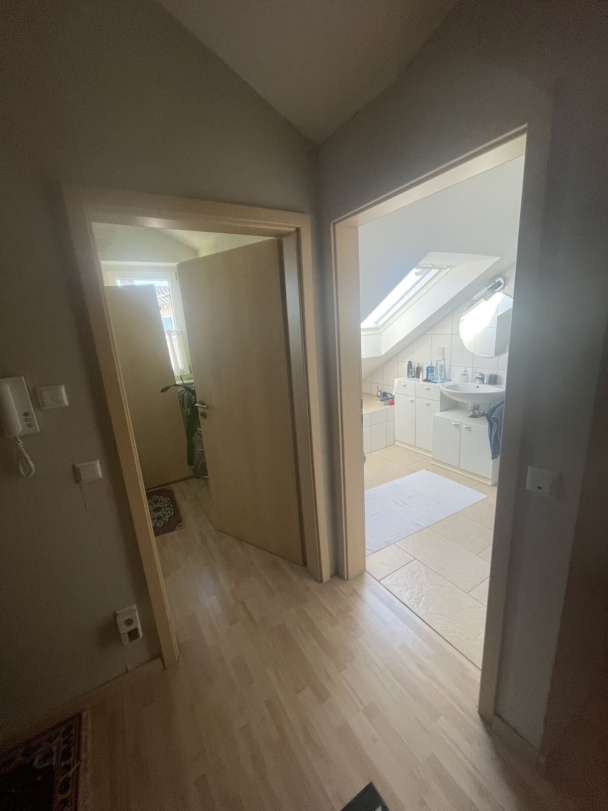 Neue Innentür im Einsatz